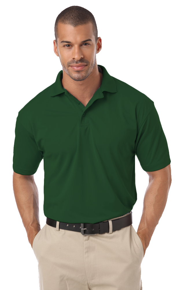 MENS IL-50 POLO NO POCKET  -  HUNTER SMALL SOLID