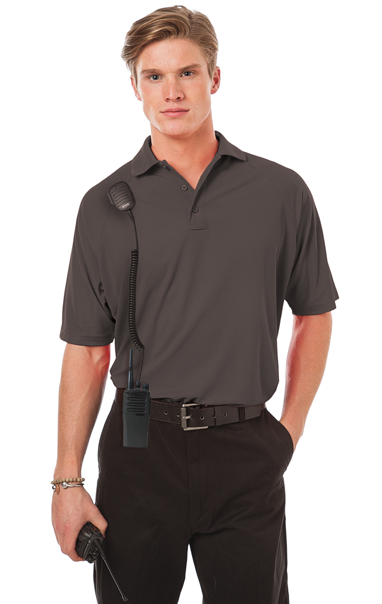 ADULT TACTICAL SHIRT  -  GRAPHITE SMALL SOLID