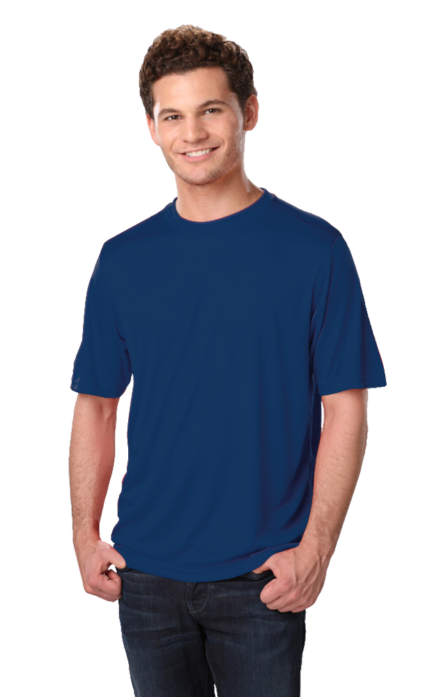 ADULT SOLID WICKING T   -  NAVY EXTRA EXTRA SMALL SOLID