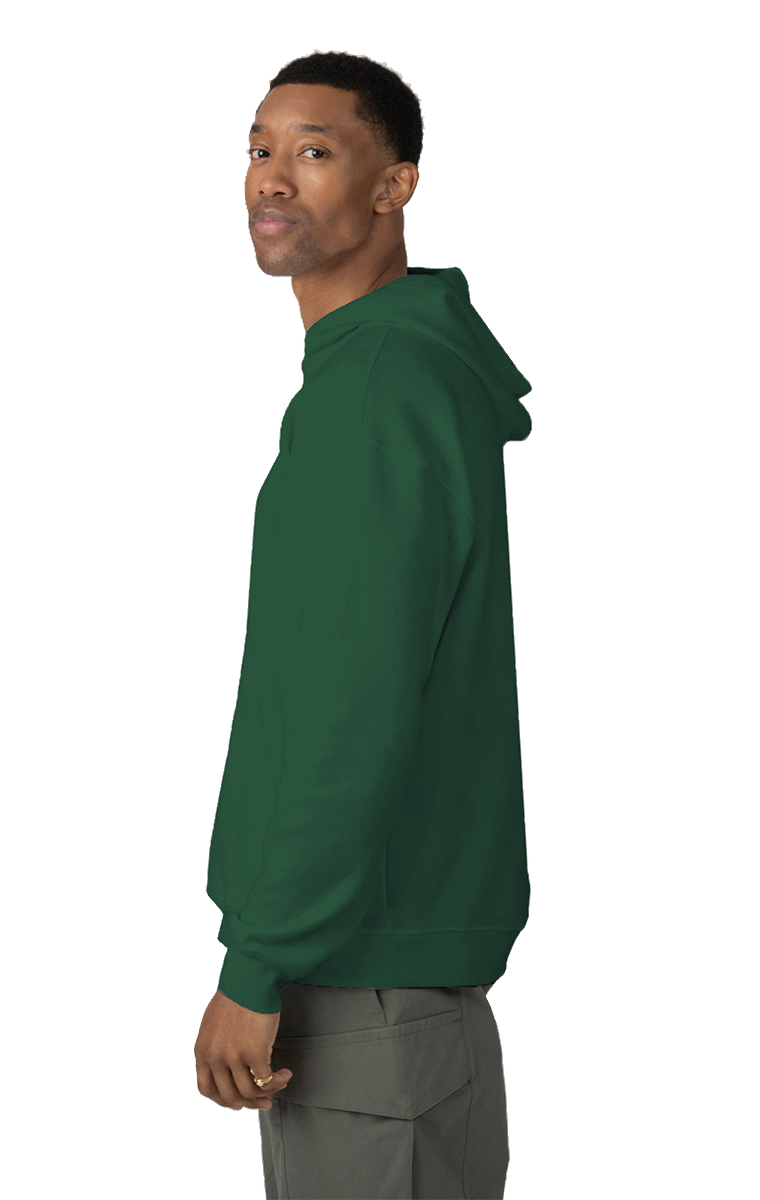 ADULT FLEECE PULL OVER HOODIE HUNTER 2 EXTRA LARGE SOLID